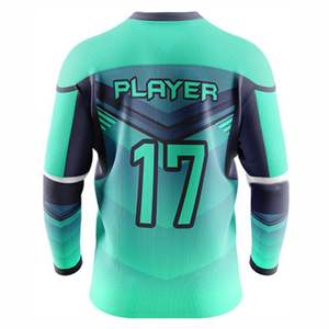 Camiseta de Hockey sobre Césped Personalizada y Transpirable para Unisex, OEM, Manga Larga, Secado Rápido, 100% Poliéster - Product Image 2