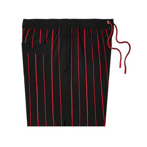 2025 pantalones cortos para correr con bolsillo, pantalones cortos a rayas para hombre, ropa informal de verano, pantalones cortos de algodón transpirables con cintura elástica - Product Image 6