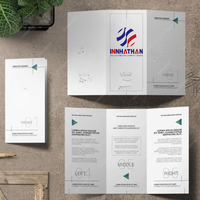 Dépliants Impression Offset Bon Prix Publicité Haute Définition Pantone Personnalisé UV/Brillant/Mat/Feuille Laminage Taille Personnalisée En Vrac