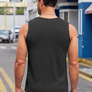 Survêtement Slim Fit en Coton Spandex de Qualité Supérieure pour Homme, Col Ras du Cou, Tricoté, Décontracté, Respirant, Style à Séchage Rapide, Disponible en Gros - Product Image 3