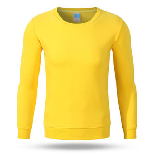 Sweat-shirt unisexe de haute qualité avec logo personnalisé pour l'hiver et l'été Techniques de teint uni - Product Image 6