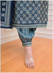 ชุดเดรสเย็บปักลายวิสคอสแท้สำหรับผู้หญิงแฟชั่นอินเดียชุดเดรสเย็บปักทำงานชุดเดรสและชุดซอลวาร์สำหรับปาร์ตี้สำหรับเด็กผู้หญิงในอินเดีย - Product Image 2