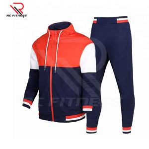 Ensemble de survêtement unisexe pour sports d'hiver, sweat-shirt et pantalon de sport, polyester/coton, antibactérien, pour la remise en forme, la salle de sport, la course à pied, le jogging - Product Image 5