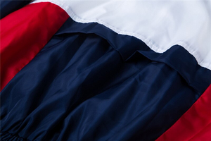 เสื้อแจ็คเก็ตบางเบา ผ้าตาข่ายสองชั้น ระบายอากาศได้ดี เสื้อกันลมผู้ชาย สไตล์วินเทจคลาสสิก รัสเซีย ฝรั่งเศส เสื้อโค้ช - Product Image 4