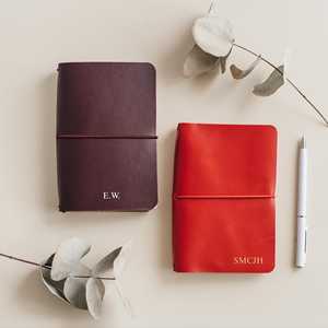 Couverture de carnet A5 en cuir premium, anti-odeur, robuste et confortable, style vintage, pour bureau et journal intime - Product Image 4