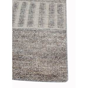 พรมขนสัตว์ถักมือสีเบจและสีน้ำตาล รุ่น PKWL-1018 ลายเรขาคณิต สำหรับตกแต่งห้องนั่งเล่น ของตกแต่งบ้าน สินค้าใหม่ - Product Image 4