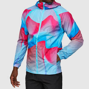 Chaqueta para correr para hombre con panel de ventilación debajo de los brazos y tela de tejido suave para comodidad diaria, chaqueta de entrenamiento para hombres - Product Image 6