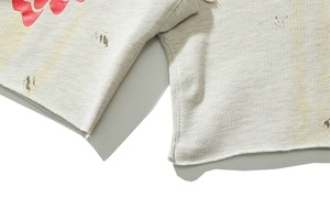 Short de Sport Homme Epais Lavé à l'Acide Streetwear Vintage avec Motif Solide Elastique Taille Moyenne Style Rue Haute - Product Image 4