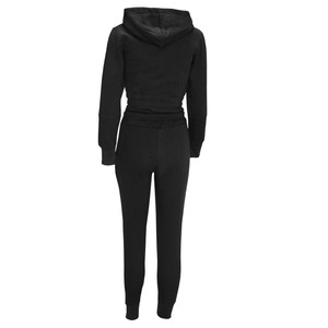 Survêtement en coton de haute qualité respirant pour femmes coupe ajustée pas cher tissu polaire d'hiver léger logo personnalisé - Product Image 2