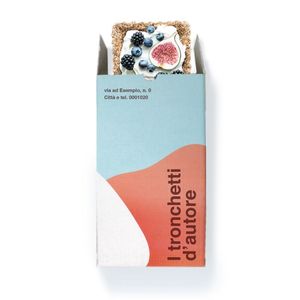 Rigid <b>log</b> <b>boxes</b> mod. TRONK 37x16x12 cm - Customized - Product Image 4