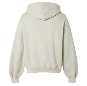 Sweat à capuche en coton doux de luxe 350GSM en molleton Logo personnalisé OEM Streetwear unisexe Sweat à capuche pour homme femme adolescent - Product Image 2