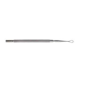 Instrument médical en acier inoxydable pour chirurgie oculaire, poignée manuelle en forme de boucle Kirby, longueur totale 13,5 cm, durable, certifié CE - Product Image 5