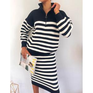 Ensemble de tricots Starlight pour femmes 847 Robe pull élégante - Product Image 1