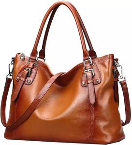 Bolso de hombro de cuero genuino para mujer, cartera de mano de cuero genuino, 2022 - Product Image 6