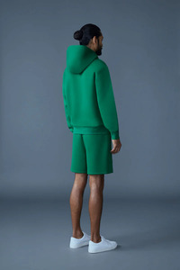 Sudadera con capucha con bordado personalizado Unisex 400gsm Puff estampado francés Terry alta calidad 100% algodón orgánico suéter de gran tamaño hombres Sudadera con capucha - Product Image 4