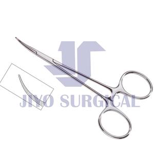 Pinzas Hemostáticas Quirúrgicas Halsted de 12.5 cm, Aprobadas por CE e ISO, Instrumento de Acero Inoxidable Reutilizable - Product Image 3