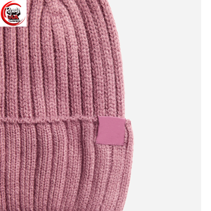 Gorro de puño de invierno personalizable de gran venta para hombres y mujeres gorros personalizados con logotipo bordado para la temporada - Product Image 4