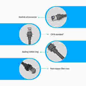 <span class=keywords><strong>Cable</strong></span> <span class=keywords><strong>de</strong></span> red Gigabit escalable <span class=keywords><strong>de</strong></span> grado industrial Starlink Gen <span class=keywords><strong>3</strong></span> <span class=keywords><strong>de</strong></span> 1200Mbps <span class=keywords><strong>para</strong></span> conexiones <span class=keywords><strong>de</strong></span> <span class=keywords><strong>cable</strong></span> estables - Product Image 4