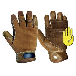 Gants anti-dérapants légers coupe-vent d'assurage Crag respirants évacuant l'humidité et gants de corde confortables à séchage rapide - Product Image 5