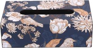 Boîtes à mouchoirs en MDF de luxe en gros avec nouveau design porte-anneau de serviette matériau en bois pour hôtels et restaurants d'Inde - Product Image 5