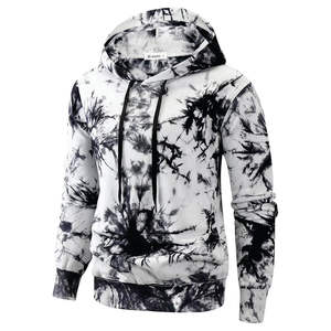 Sweat-shirt à capuche noir pour homme, pull oversize avec poche avant, matière épaisse, streetwear décontracté, sweats à capuche personnalisés - Product Image 2