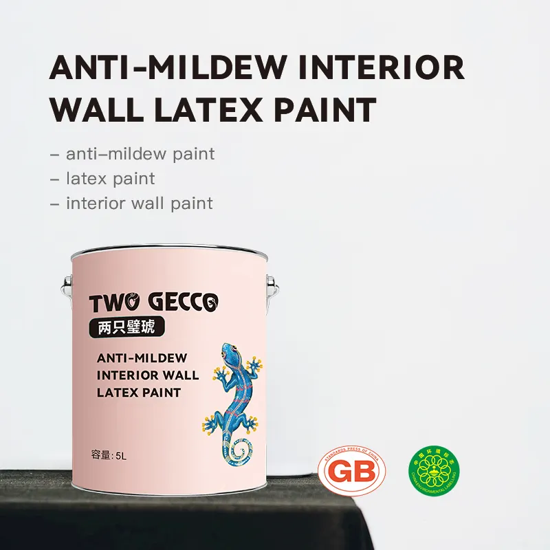 Anti-mildew interior wall latex paint