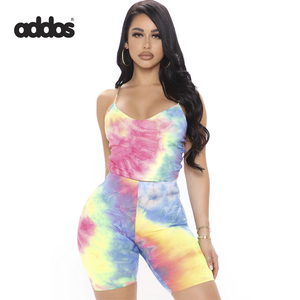Conjunto de Camiseta y Pantalones Cortos de Algodón Transpirable para Mujer, Estilo Casual, Color Sólido, por Encima de la Rodilla, Novedad de Verano 2025 - Product Image 3
