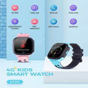 นาฬิกาอัจฉริยะสำหรับเด็ก Sower Kids หน้าจอสัมผัส IPS ขนาด 1.3 นิ้ว รองรับ 4G GPS กันน้ำ พร้อมฟังก์ชั่นติดตามอัตราการเต้นของหัวใจและการนอนหลับสำหรับเด็ก - Product Image 2