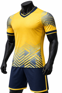 Uniforme de Fútbol Personalizado al por Mayor, Camiseta y Pantalones Cortos, Transpirable, Ligero, para Entrenamiento y Partido - Product Image 5