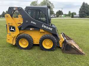 NEW/USED 2024 Johnn Deeere 318G Skid Steer <b>Loader</b> Front Type Wheel Motor Engine Bearing Pump Gearbox PLC Core Components - Product Image 2