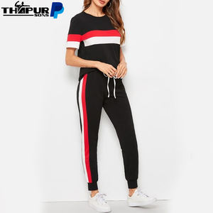 Venta al por mayor personalizado 100% algodón gimnasio Fitness traje transpirable media manga pantalones en XXL XL 6XL tallas de Pakistán - Product Image 4