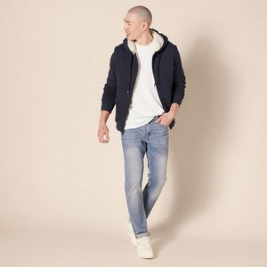 Sweat à capuche zippé en polaire polyester pour homme de haute qualité, doux, lourd, entièrement zippé, veste d'hiver, impression de logo personnalisée, OEM/ODM GK Leather - Product Image 5