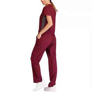 Personalizado Doctor Scrubs Venta al por mayor de algodón Scrub para hombres Mujer Hospital Uniformes Conjuntos OEM Moda personalizada 2025 Mejor Artical unisex conjunto - Product Image 2