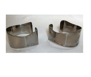 <b>Christmas</b> <b>Handmade</b> Stainless Steel Napkin Ring Shiny Polished Stainless Steel Napkin Ring and Wholesale Manufacture - Product Image 5