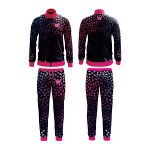 Vêtements de sport Combinaison de jogging deux pièces survêtements de fitness d'hiver de grande taille pour adultes Ensemble de jogging vintage personnalisé - Product Image 2