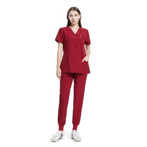 Uniformes de manga corta para enfermera, conjuntos de uniformes médicos, traje personalizado, uniformes de hospital, uniformes médicos de enfermería - Product Image 2