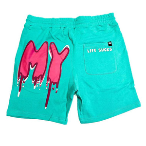 Venta al por mayor personalizado 3D Puff Logo corto de alta calidad de moda Pantalones cortos de chándal de las mujeres de algodón gimnasio Jogger Casual pantalones cortos de las mujeres - Product Image 2