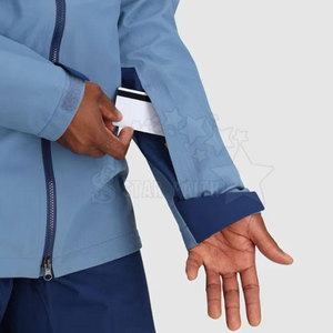Chaqueta de Esquí con Capucha de Alta Demanda, Tejido Transpirable, Cálida y Cómoda, Chaqueta para la Nieve con Logotipo Frontal, Ropa para Actividades al Aire Libre, Unisex - Product Image 5
