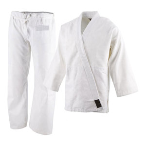 Kimono de Jiu Jitsu BJJ Unisex de Alta Calidad, Uniforme de Taekwondo, Personalizado con Costuras en Color Contrastante y Bordado, 100% Algodón - Product Image 1