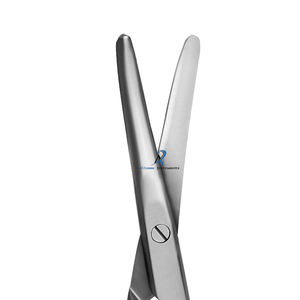 Tijeras Metzenbaum para bebés, carburo de tungsteno recto de 4,5 "para cirugía oral y maxilofacial, instrumento quirúrgico con mango de anillo dorado - Product Image 2