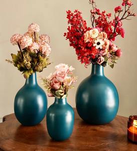 Amazing Flower <b>Vases</b> <b>Set</b> of 2 Vertical for Table Study Room Living Room and Bedroom - Product Image 4