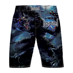 กางเกงขาสั้น MMA สำหรับผู้ชายกางเกงขาสั้น MMA สีออกแบบโลโก้ได้ตามต้องการ - Product Image 1