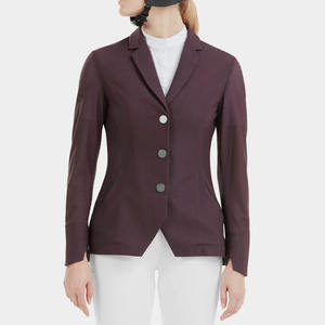 Proveedor al por mayor, ropa Ecuestre para mujer, chaqueta de espectáculo de invierno de equitación personalizada, chaqueta de espectáculo de equitación de alta calidad para mujer - Product Image 1