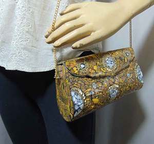 Lowellcraft.com BRC06688 Pochette à rabat en métal mosaïque multicolore - Product Image 5