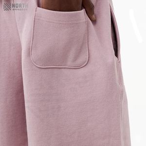 Fabrication sur mesure OEM, vente en gros de shorts décontractés pour hommes, été, coton uni, motif uni, De Basquete, été pour hommes - Product Image 6