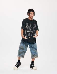 เสื้อเชิ้ตแขนยาวผ้าฝ้าย100% และโพลีเอสเตอร์ลำลองทรงหลวมผ้าระบายความร้อนแบบลำลอง - Product Image 3