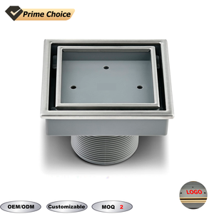 Di alta qualità su misura in acciaio inox striscia di <span class=keywords><strong>scarico</strong></span> moderna rimovibile griglia per il bagno <span class=keywords><strong>lavandino</strong></span> piano quadrato doccia <span class=keywords><strong>scarico</strong></span> argento - Product Image 1