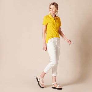 Camiseta Casual para Mujer, de Punto, Manga Corta, Transpirable, de Algodón y Elastano, de Secado Rápido, con Logotipo Personalizado, Servicio OEM - Product Image 5