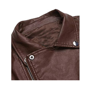 Chaleco de Motocicleta de Cuero Auténtico de Alta Calidad para Hombre, Estilo Casual, Ligero, Impermeable, con Botones, para Uso en Exteriores en Invierno, Suministro de Fábrica - Product Image 5