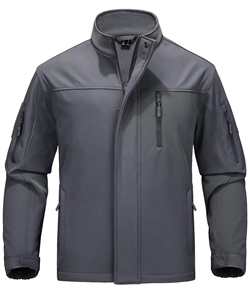 Veste Softshell imperméable thermique coupe-vent pour homme Sports d'hiver Manteau pour la randonnée l'escalade Veste décontractée coupe-vent - Product Image 5